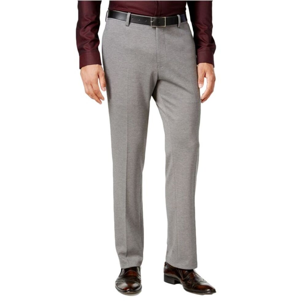 I.N.C Mens Knit Straight Leg Slacks Dress Pants, NWT